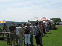 Großer Besucherandrang auf dem 1. Markt der Minerva 2009